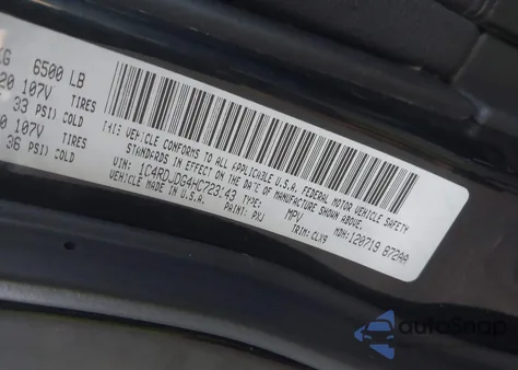 2017 Dodge Durango Gt Awd из США, поврежденный, VIN 1C4RDJDG4HC723143